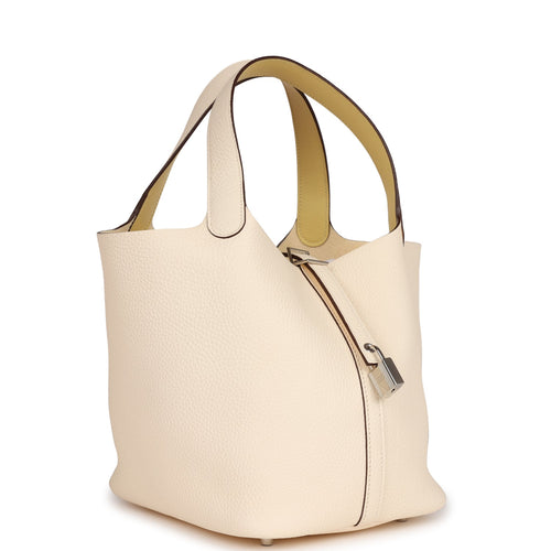 Shop HERMES Picotin Casual Style Plain Leather Elegant Style Handbags by  sage.nyc