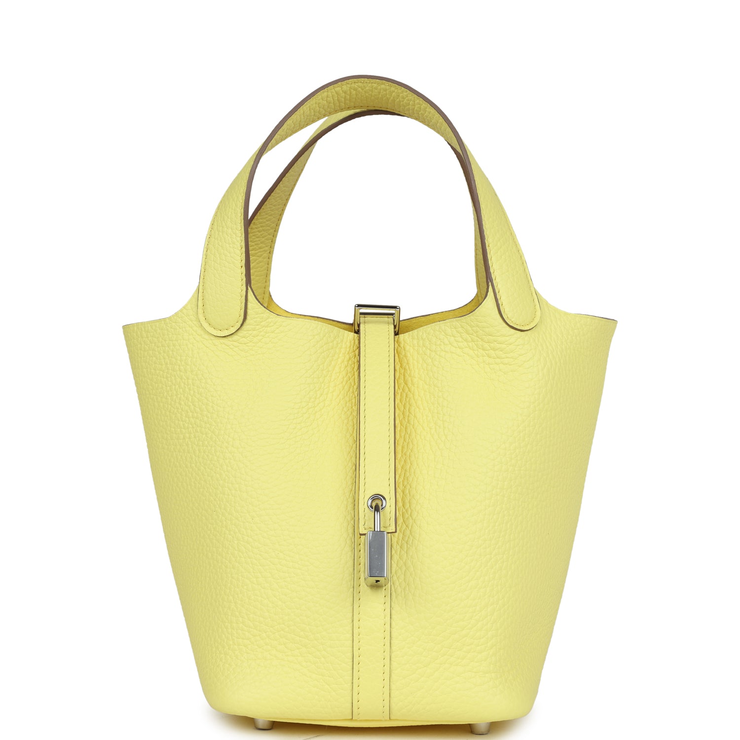 Hermes Picotin 18 Limoncello Clemence Palladium Hardware – Madison ...