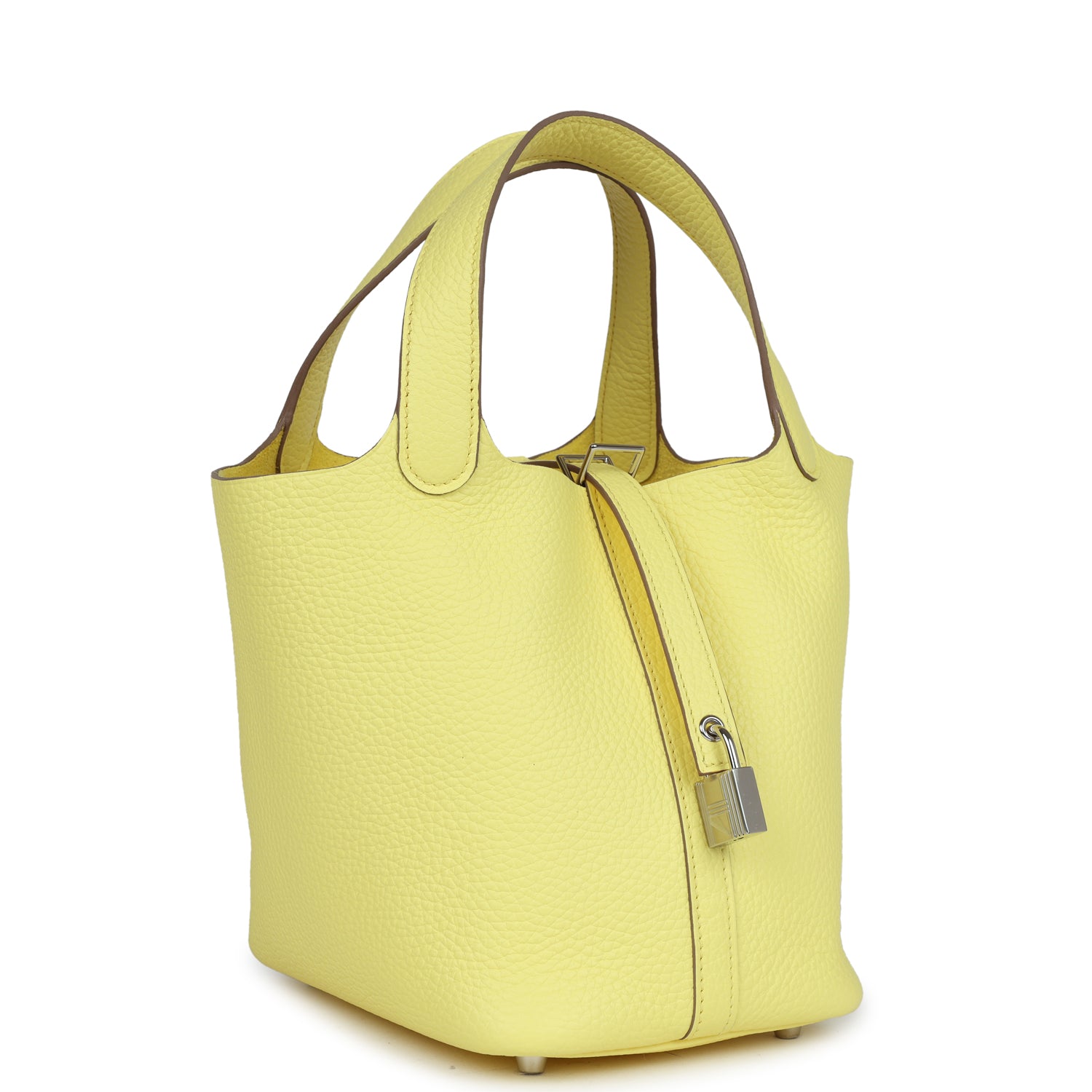 Hermes Picotin 18 Limoncello Clemence Palladium Hardware – Madison ...