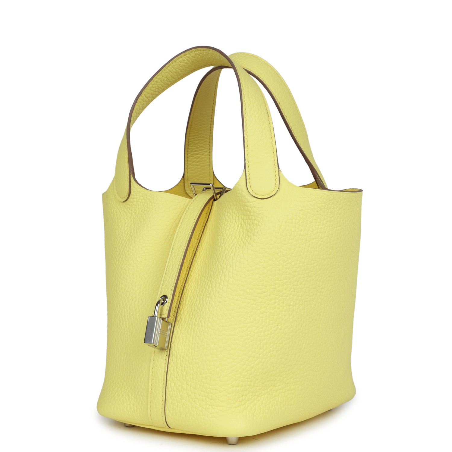 Hermes Picotin 18 Limoncello Clemence Palladium Hardware – Madison ...