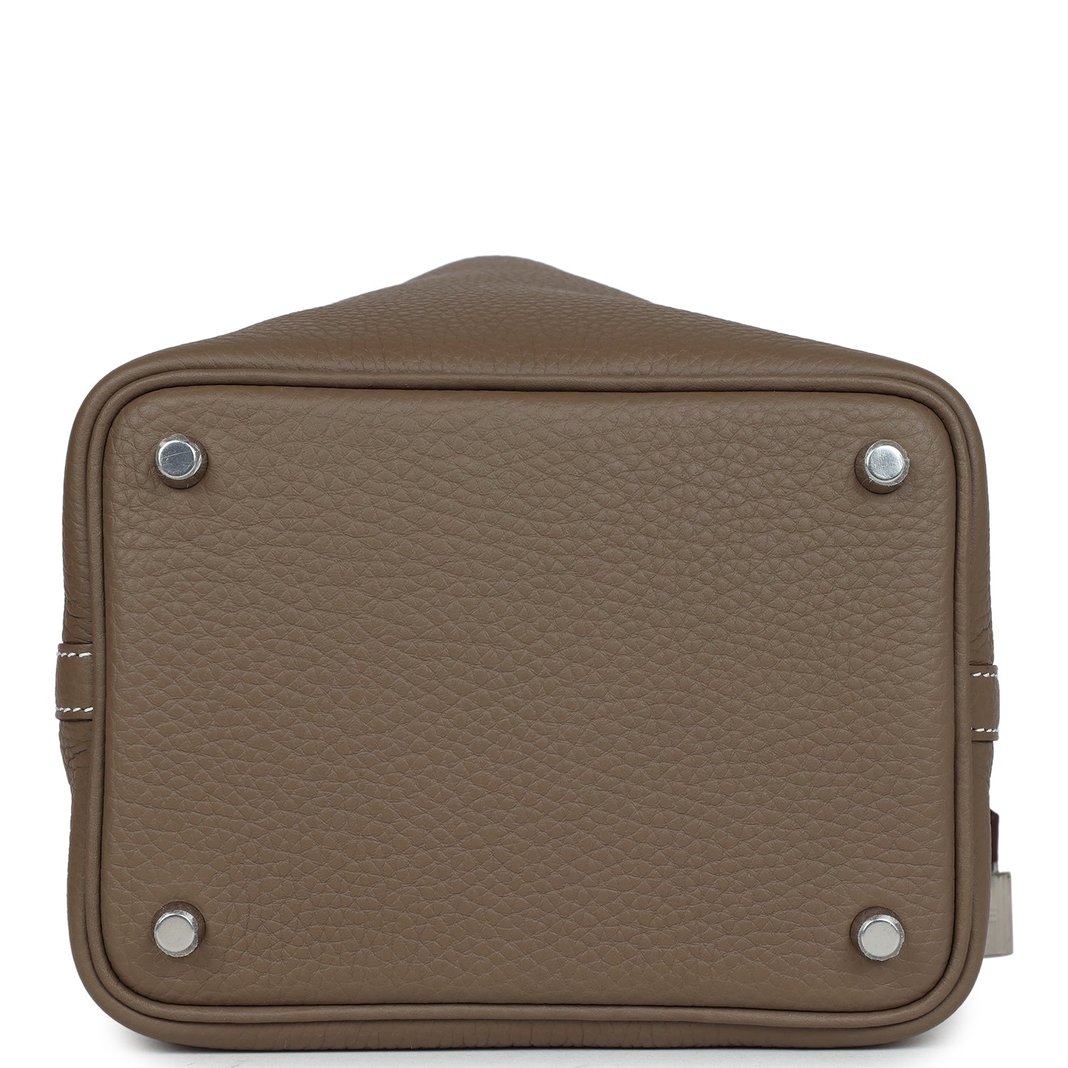 Picotin Lock 18 Bag in Etoupe Clemence with Palladium Hardware