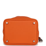 Hermes Picotin Lock 18 Orange Clemence Palladium Hardware