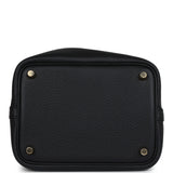 Hermes Picotin Lock 18 Black Clemence Gold Hardware