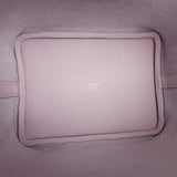 Hermes Picotin Lock 18 Mauve Pale Clemence Palladium Hardware