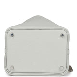 Hermes Picotin Lock 18 Gris Perle Clemence Palladium Hardware