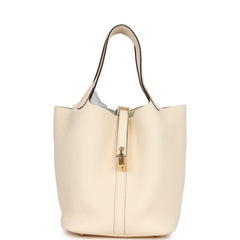 Hermes Picotin Lock 22 Nata Clemence Gold Hardware