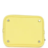 Hermes Picotin Lock 18 Limoncello Clemence Palladium Hardware