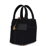 Hermes Picotin Cargo 18 Black Toile Goeland and Swift Gold Hardware