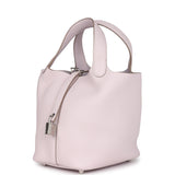 Hermes Picotin Lock 18 Mauve Pale Clemence Palladium Hardware