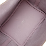 Hermes Picotin Lock 18 Mauve Pale Clemence Palladium Hardware