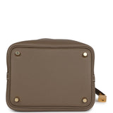 Hermes Picotin Lock 18 Etoupe Clemence Gold Hardware