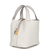 Hermes Picotin Lock 18 Gris Pale Clemence Gold Hardware