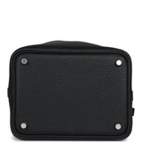 Hermes Picotin Lock 18 Black Clemence Palladium Hardware