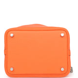 Hermes Eclat Picotin Lock 18 Orange Minium Clemence Palladium Hardware