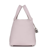 Hermes Picotin Lock 18 Mauve Pale Clemence Palladium Hardware