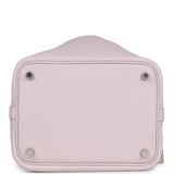 Hermes Picotin Lock 18 Mauve Pale Clemence Palladium Hardware