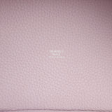 Hermes Picotin Lock 18 Mauve Pale Clemence Palladium Hardware