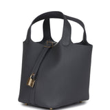 Hermes Picotin Lock 18 Ardoise Clemence Permabrass Hardware