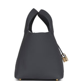 Hermes Picotin Lock 18 Ardoise Clemence Permabrass Hardware