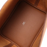Hermes Picotin Lock 22 Gold Clemence Palladium Hardware - Thumbnail View 7