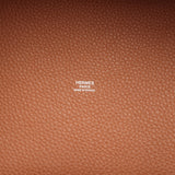 Hermes Picotin Lock 22 Gold Clemence Palladium Hardware - Thumbnail View 8
