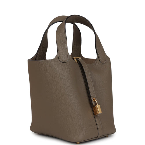 Hermes Picotin Lock 18 Origan Maurice Gold Hardware