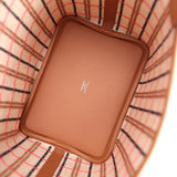 Hermes Picotin Lock 18 Gold, Ecru-Beige, Rose Pop, Black Toile H and Fauve Swift and Toile H Palladium Hardware