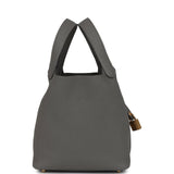 Hermes Picotin Lock 18 Gris Meyer Clemence Gold Hardware