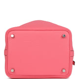 Hermes Picotin Lock 18 Rose Azalee Clemence Palladium Hardware