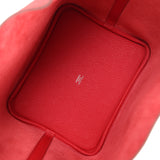 Hermes Picotin Lock 22 Rouge Piment Maurice Palladium Hardware