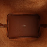 Hermes Picotin Lock 18 Gold Clemence Gold Hardware