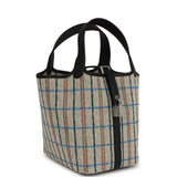 Hermes Picotin Lock 18 Black Swift and Ecru, Bleu, Black and Fauve Toile H Canvas Palladium Hardware