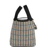 Hermes Picotin Lock 18 Black Swift and Ecru, Bleu, Black and Fauve Toile H Canvas Palladium Hardware