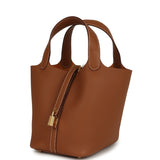 Hermes Picotin Lock 18 Gold Clemence Gold Hardware