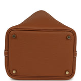 Hermes Picotin Lock 18 Gold Clemence Gold Hardware