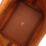 Hermes Picotin Lock 18 Gold Clemence Gold Hardware