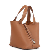 Hermes Picotin Lock 22 Gold Clemence Palladium Hardware