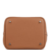 Hermes Picotin Lock 22 Gold Clemence Palladium Hardware