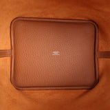 Hermes Picotin Lock 22 Gold Clemence Palladium Hardware