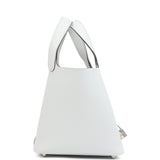 Hermes Picotin Lock 18 Bleu Pale Clemence Palladium Hardware