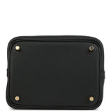 Hermes Picotin Lock 18 Black Clemence Gold Hardware