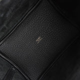 Hermes Picotin Lock 18 Black Clemence Gold Hardware