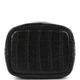 Hermes Micro Picotin Lock 14 Black Matte Alligator Palladium Hardware