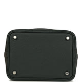 Hermes Picotin Lock 18 Eclat Vert Mangrove Clemence and Gris Pantin Swift Palladium Hardware