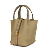 Hermes Picotin Lock 18 Trench Clemence Gold Hardware