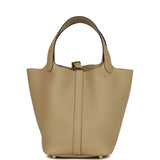 Hermes Picotin Lock 18 Trench Clemence Gold Hardware