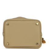 Hermes Picotin Lock 18 Trench Clemence Gold Hardware