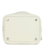 Hermes Picotin Lock 18 New White Clemence Palladium Hardware - Thumbnail View 6