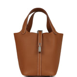 Hermes Picotin Lock 18 Gold Clemence Palladium Hardware