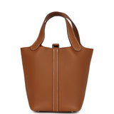 Hermes Picotin Lock 18 Gold Clemence Palladium Hardware
